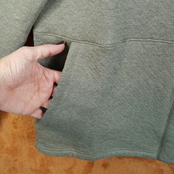 LUNYA Mens Sweater Small Green RESTORE DOUBLE FACED Cardigan Snap Button LAHGO - Picture 3 of 10